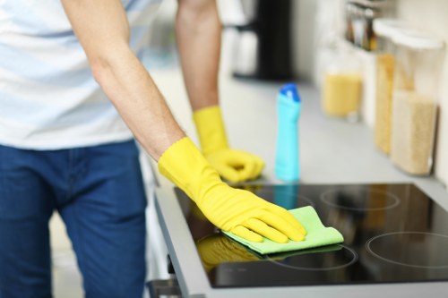 Professional pre-treatment and deep cleaning of rugs